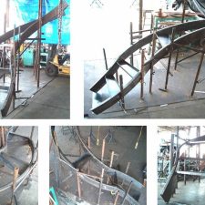 curved staircase spiral staircases