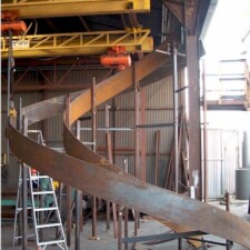 sweeping stairways